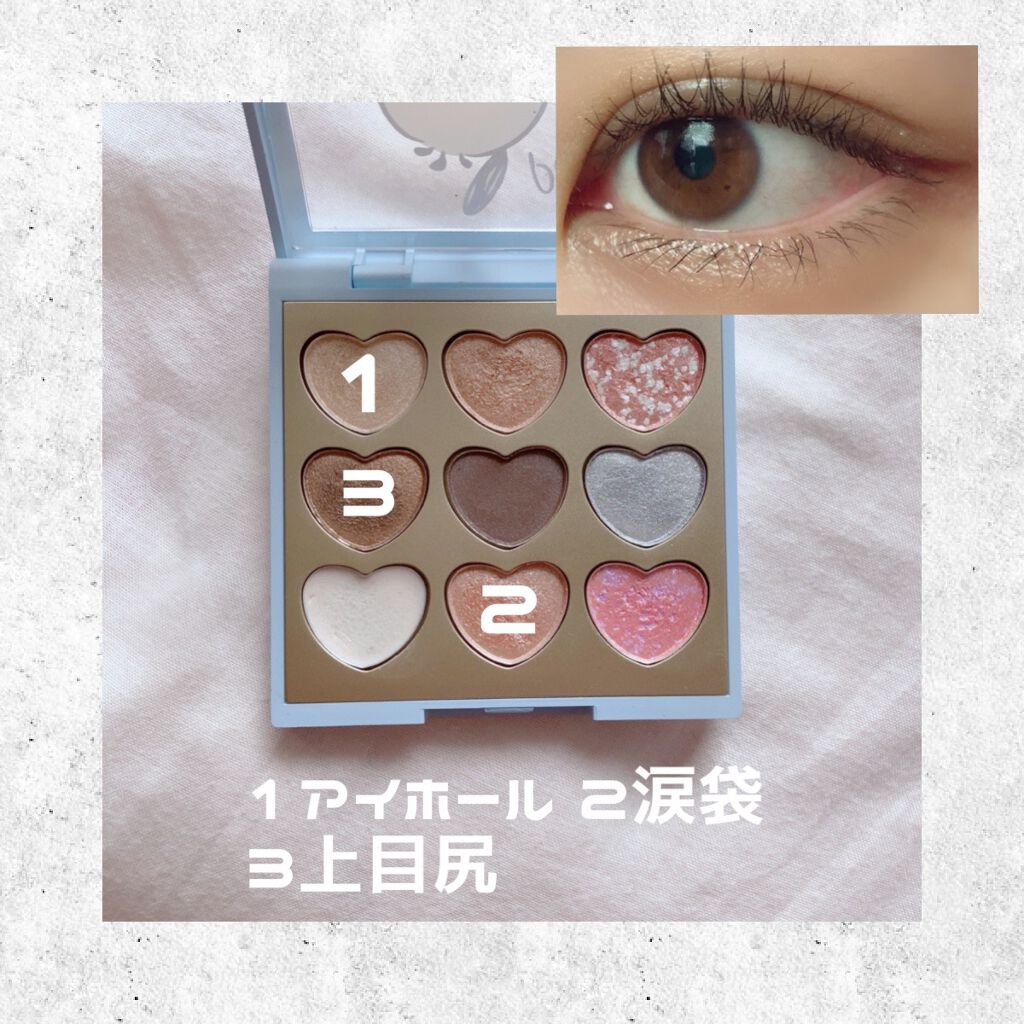 アイシャドウパレット ポチャッコ/IT'S DEMO/アイシャドウパレットを使ったクチコミ（2枚目）