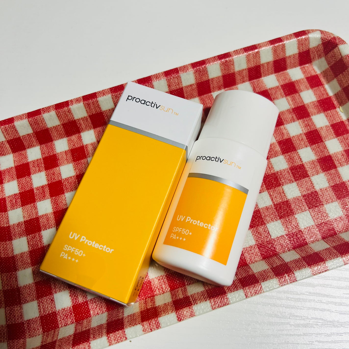 UVプロテクター/プロアクティブ/日焼け止めミルクを使ったクチコミ(1枚目)