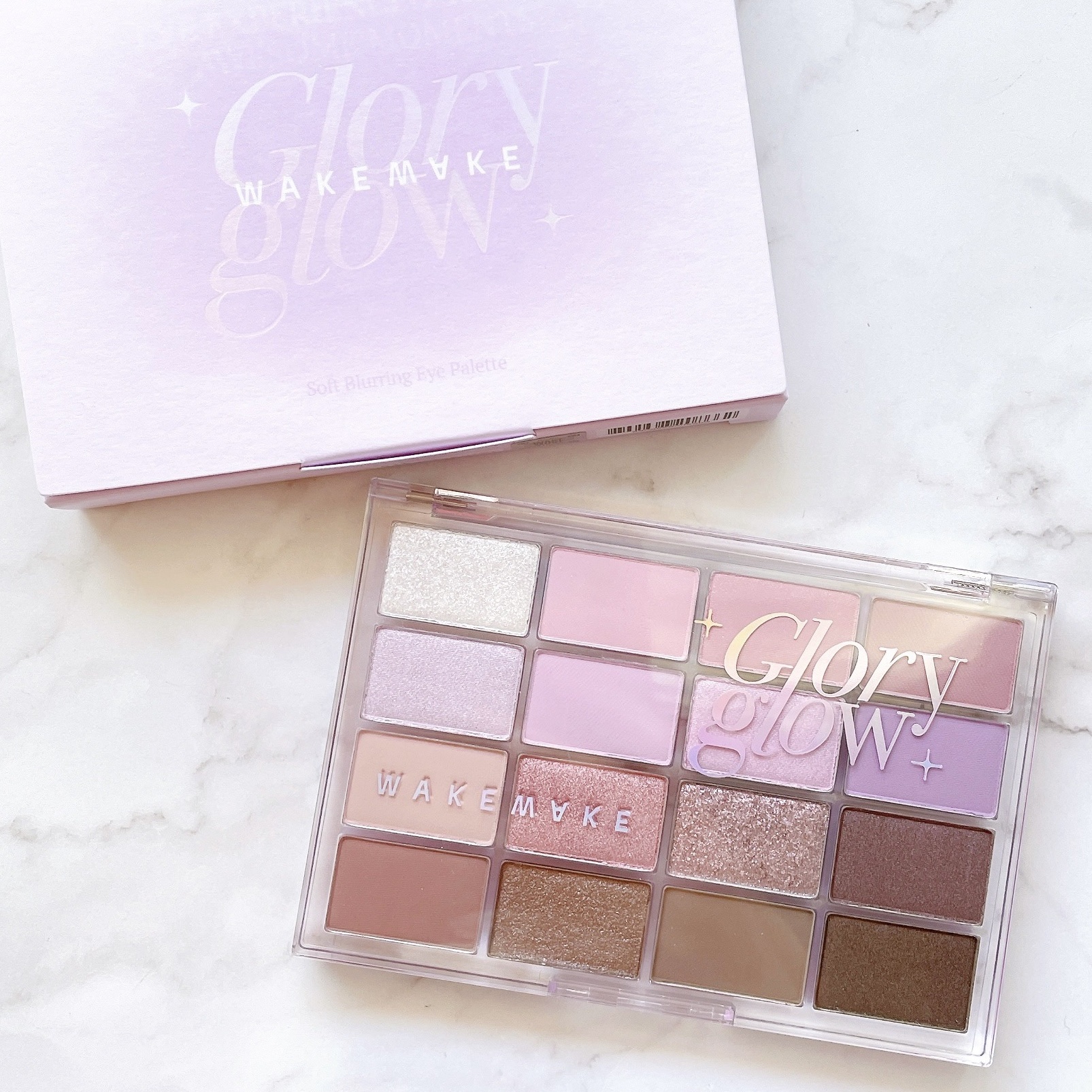 ソフトブラーリングアイパレット/wakemake/アイシャドウパレットを使ったクチコミ（1枚目）