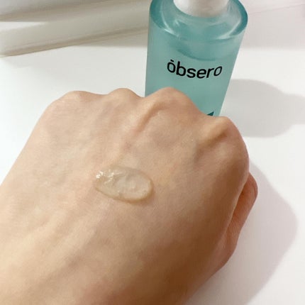 グリーンカーミングブルーレーションクリーンアンプル/obsero/美容液を使ったクチコミ(4枚目)