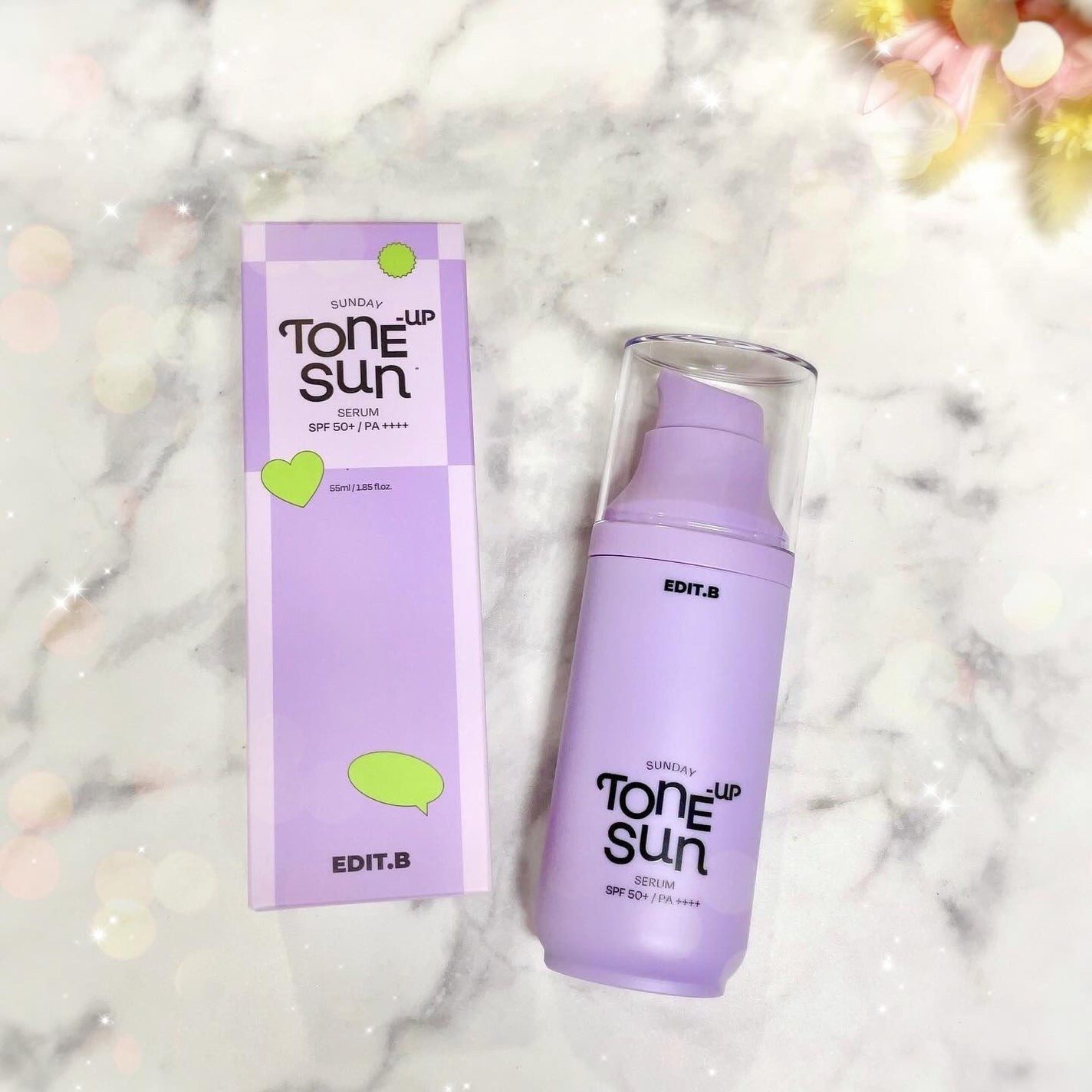 サンデートーンアップサンセラム/EDIT.B/美容液を使ったクチコミ(7枚目)