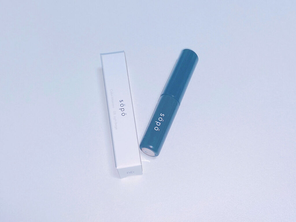 カラーマスカラ/sopo/マスカラを使ったクチコミ（1枚目）