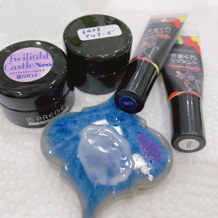 なかやまちえこ on LIPS 「ぷっくりおばけとパープルがさりげなくハロウィンぽくて可愛い🎃⠀..」(3枚目)