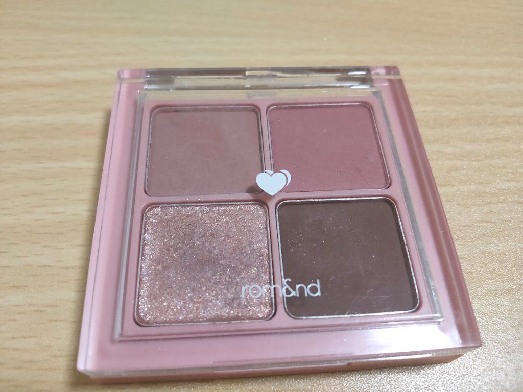 ベターザンアイズ/rom&nd/アイシャドウパレットを使ったクチコミ(1枚目)