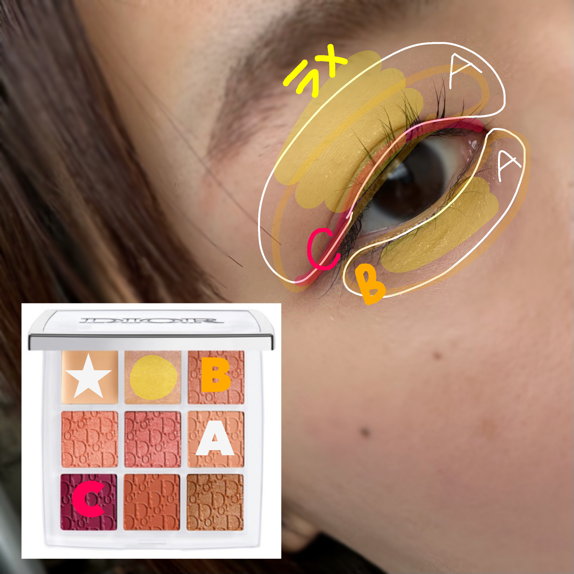 ディオール バックステージ アイ パレット/Dior/アイシャドウパレットを使ったクチコミ（3枚目）