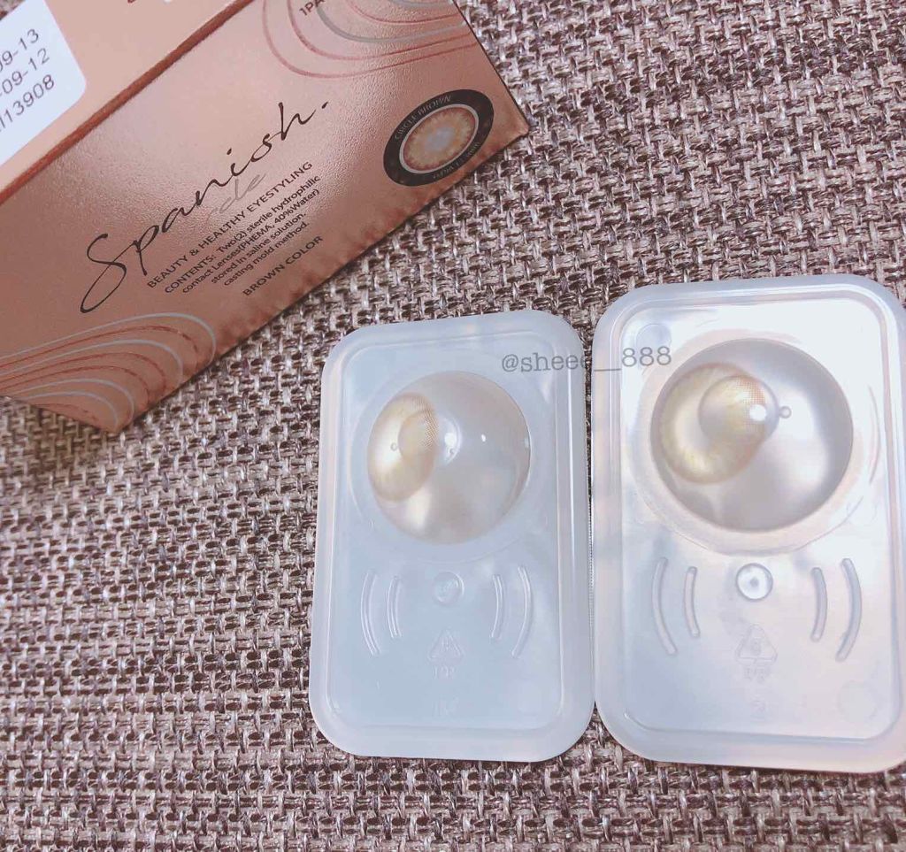 Spanish (スパニッシュ)/OLENS/カラーコンタクトレンズを使ったクチコミ(2枚目)