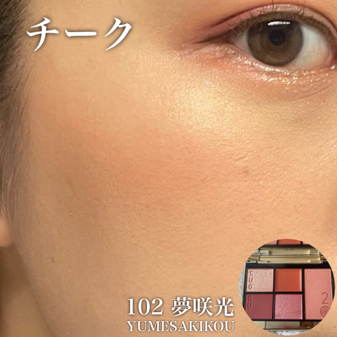 20th アニバーサリー アイ&ブラッシュ コンパクト/SUQQU/アイシャドウパレットを使ったクチコミ(9枚目)