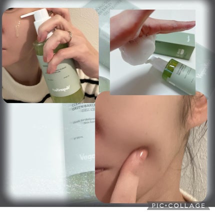 青麦クレンジングジェル /Veganifect/クレンジングジェルを使ったクチコミ(6枚目)