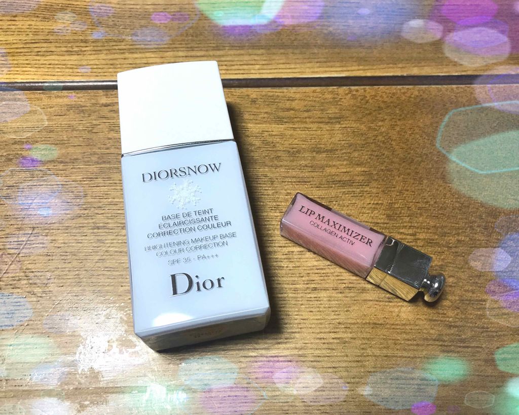【旧】スノー メイクアップ ベース UV35 SPF35／PA+++/Dior/化粧下地を使ったクチコミ（1枚目）
