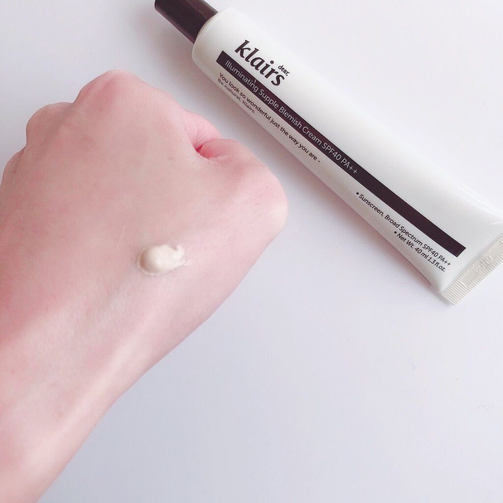 イルミネーティングサプルブレミッシュクリーム(40ml)/Klairs/化粧下地を使ったクチコミ(2枚目)