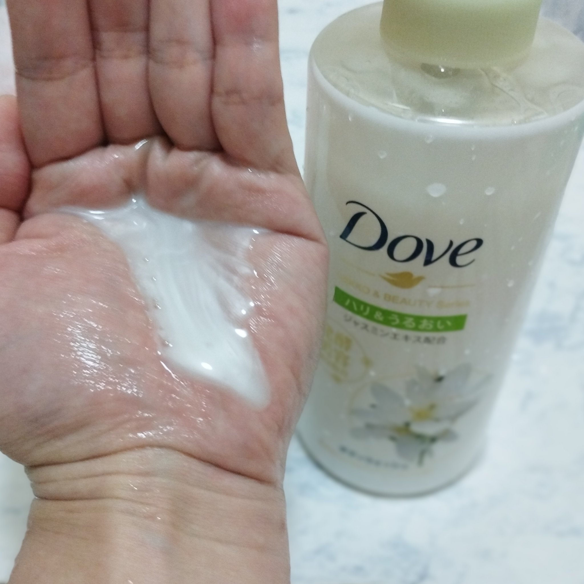 ボディウォッシュ 発酵＆ビューティーシリーズ ハリ＆うるおい/ダヴ/ボディソープを使ったクチコミ（3枚目）