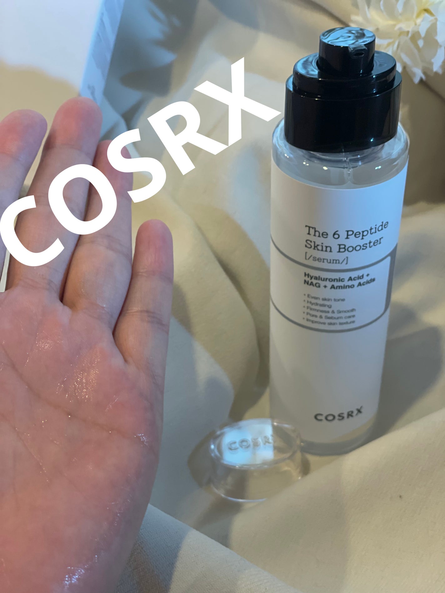 RXザ・6ペプチドスキンブースターセラム/COSRX/ブースター・導入液を使ったクチコミ(3枚目)