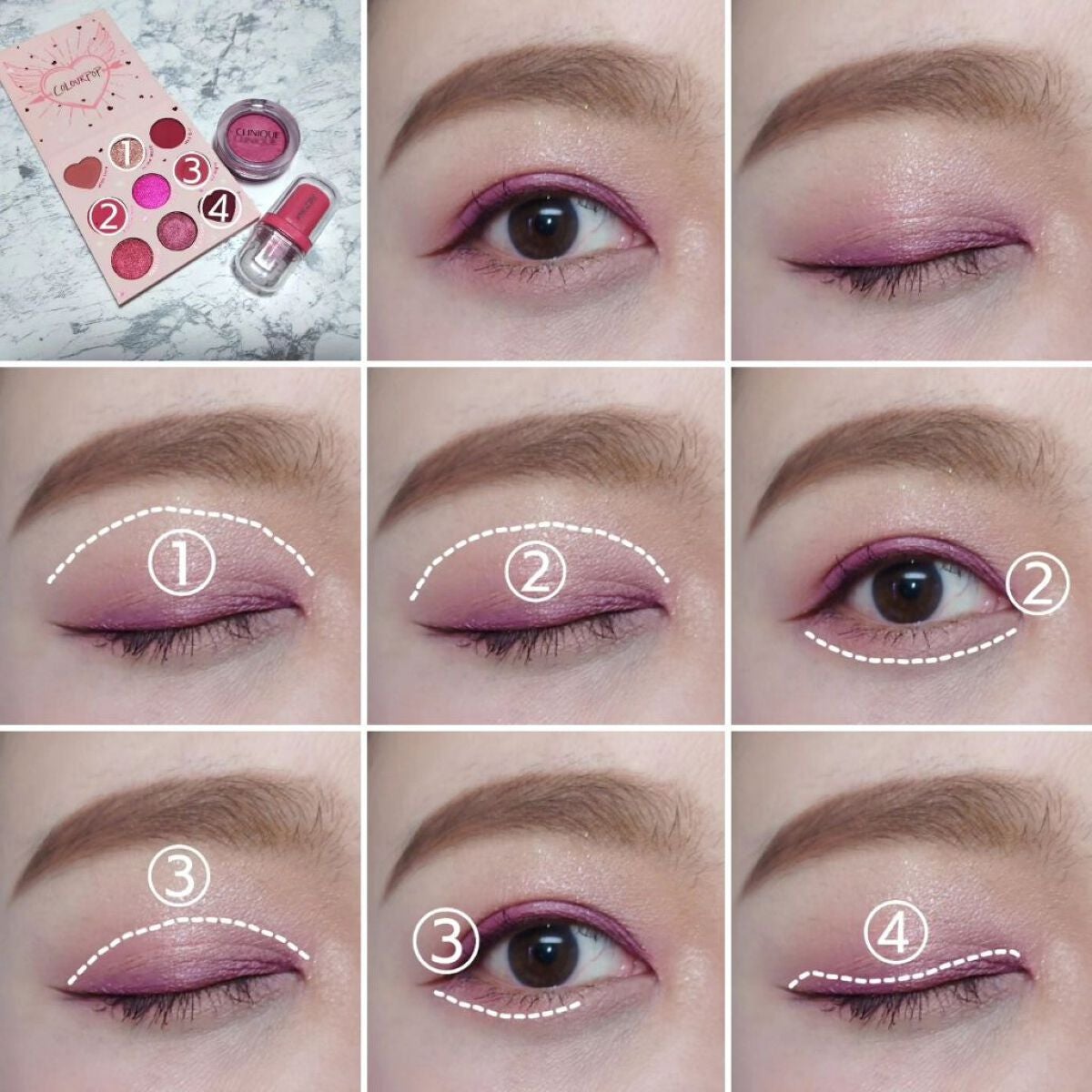 Secret Admirer/ColourPop/アイシャドウパレットを使ったクチコミ(4枚目)