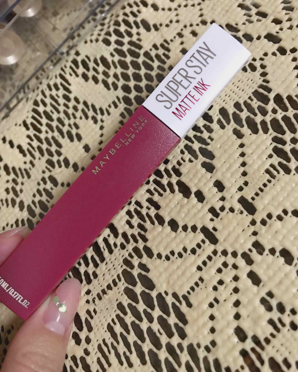 SPステイ マットインク/MAYBELLINE NEW YORK/口紅を使ったクチコミ(1枚目)