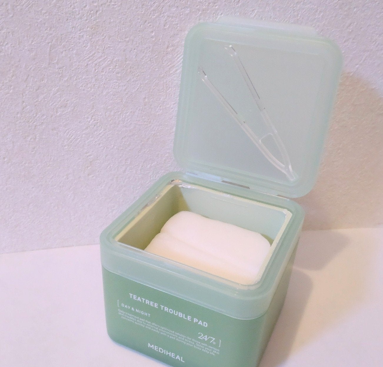 ティーツリー トラブルパッド/MEDIHEAL/トナーパッドを使ったクチコミ(3枚目)