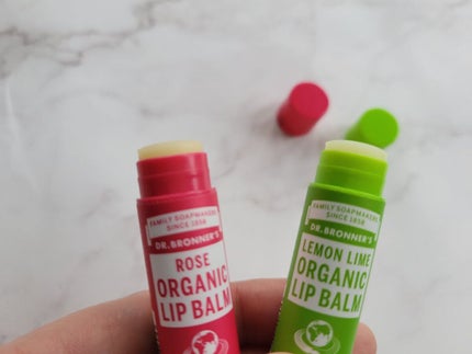 マジック オーガニックリップバーム/ドクターブロナー/リップバームを使ったクチコミ(3枚目)