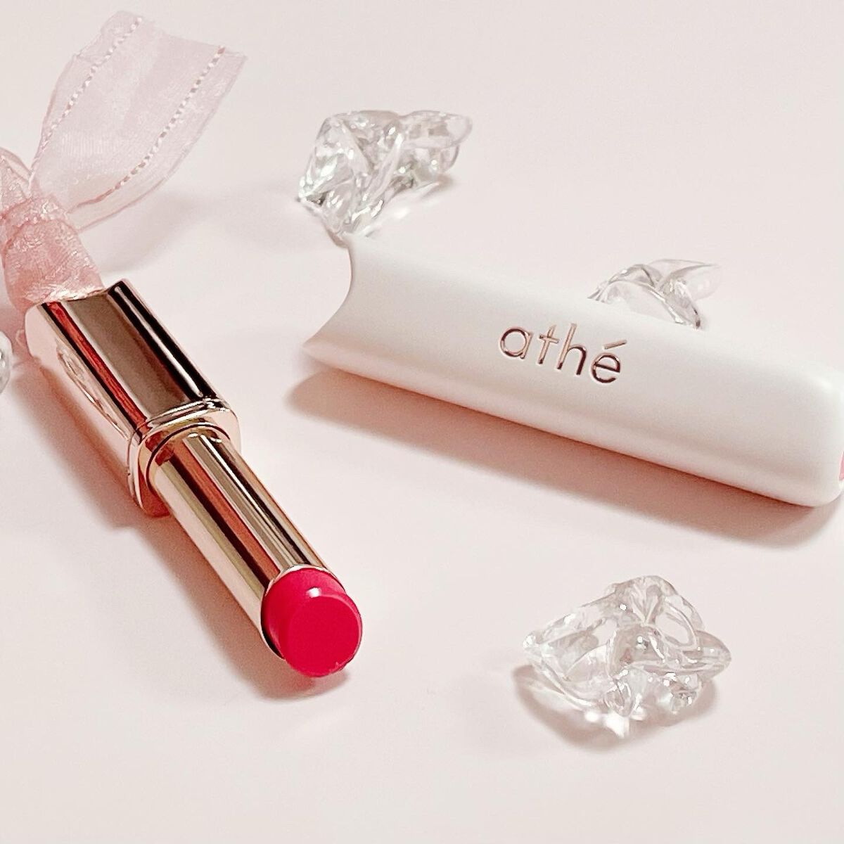 オーセンティック リップ バーム/athé/口紅を使ったクチコミ（2枚目）