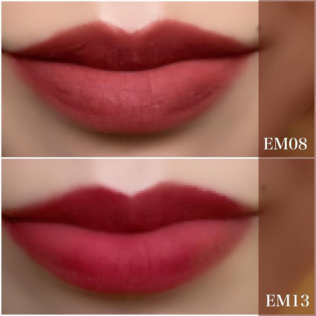 スーパーマットリップ&チークマッド/INTO U/口紅を使ったクチコミ(5枚目)