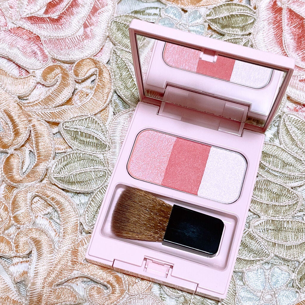 ブレンドチークカラー/WHOMEE/パウダーチークを使ったクチコミ(1枚目)