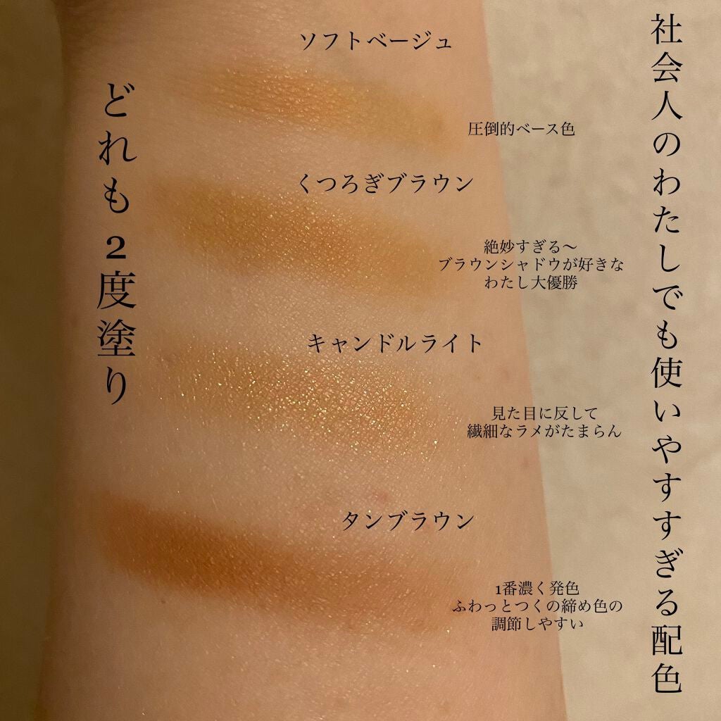 プレイカラーアイズ ミニオブジェ/ETUDE/アイシャドウパレットを使ったクチコミ(3枚目)