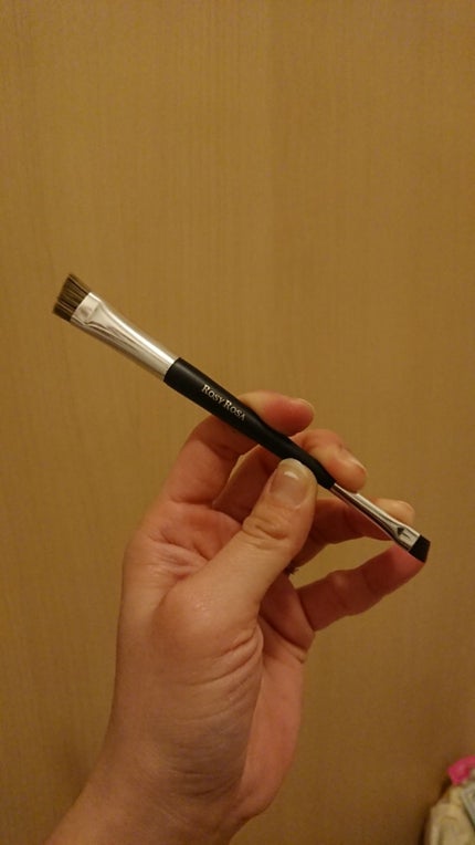 ダブルエンドアイブロウブラシ スマッジタイプ/ロージーローザ/メイクブラシを使ったクチコミ(2枚目)