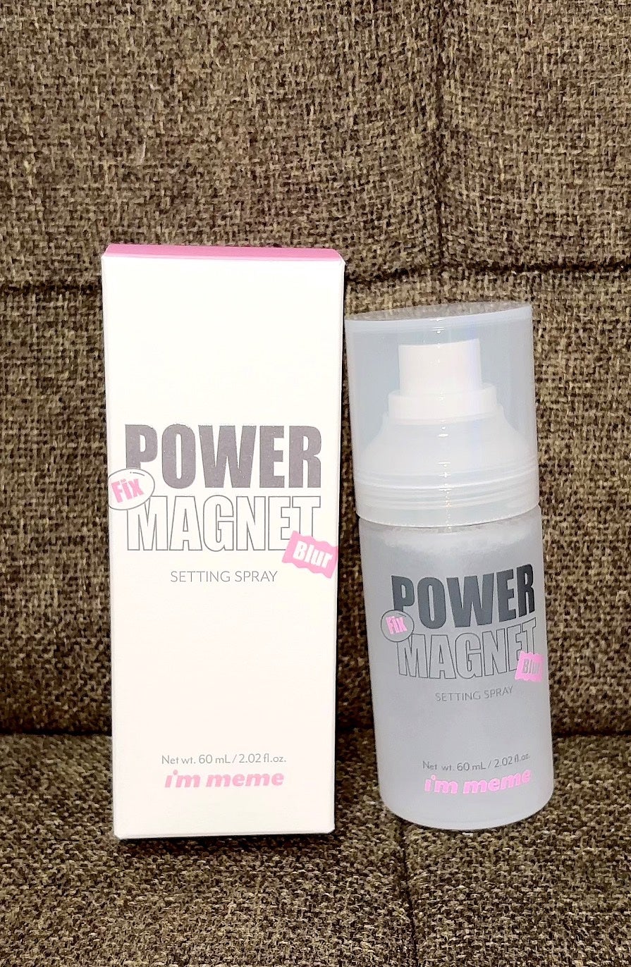 パワーマグネットセッティングスプレー/i’m meme/フィックスミストを使ったクチコミ(1枚目)