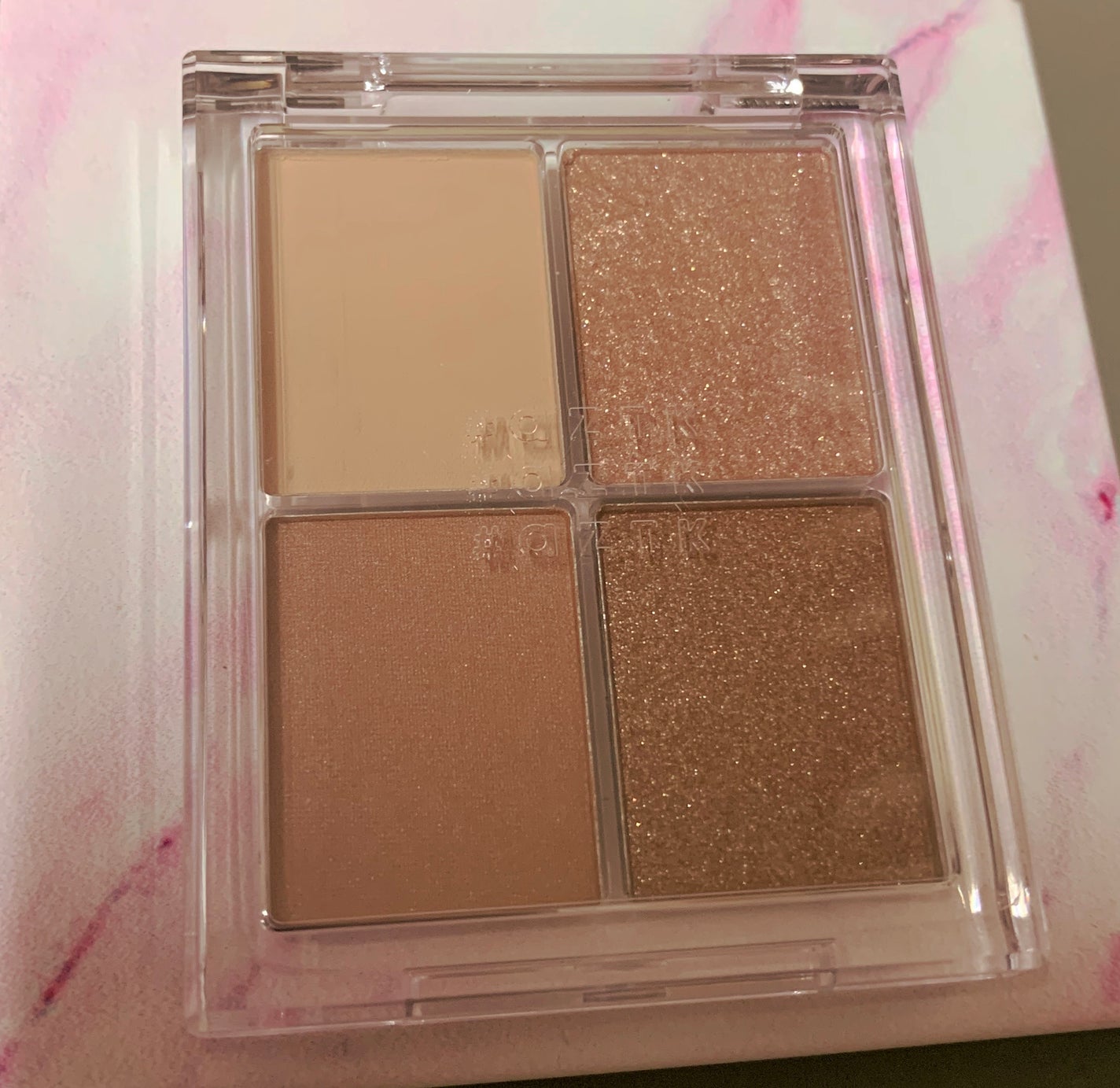 4色アイシャドウパレット/aZTK/アイシャドウパレットを使ったクチコミ(1枚目)