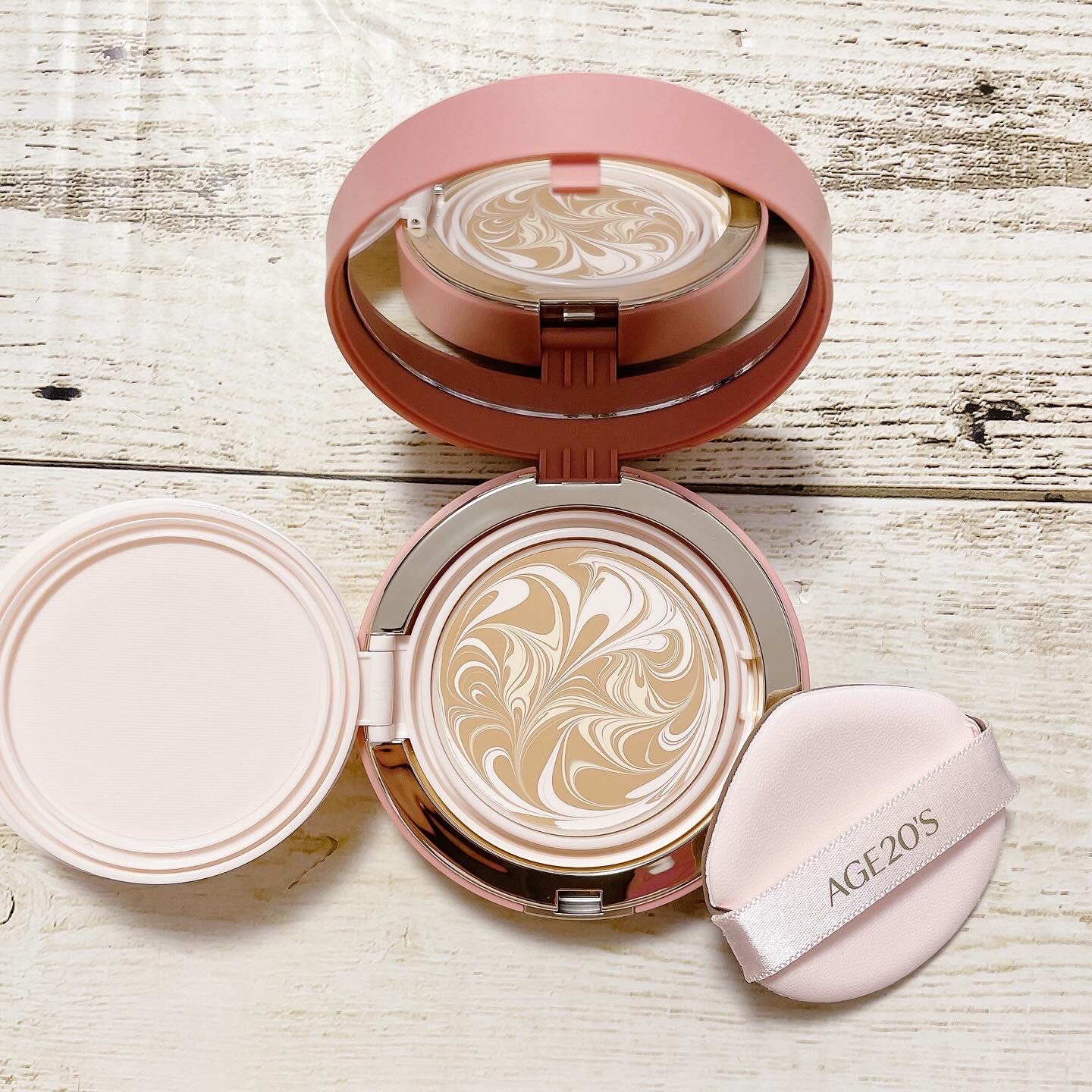 ヴェールヌーディ エッセンスパクトグロウ 20 オークル/AGE20’s/クリーム・エマルジョンファンデーションを使ったクチコミ（3枚目）