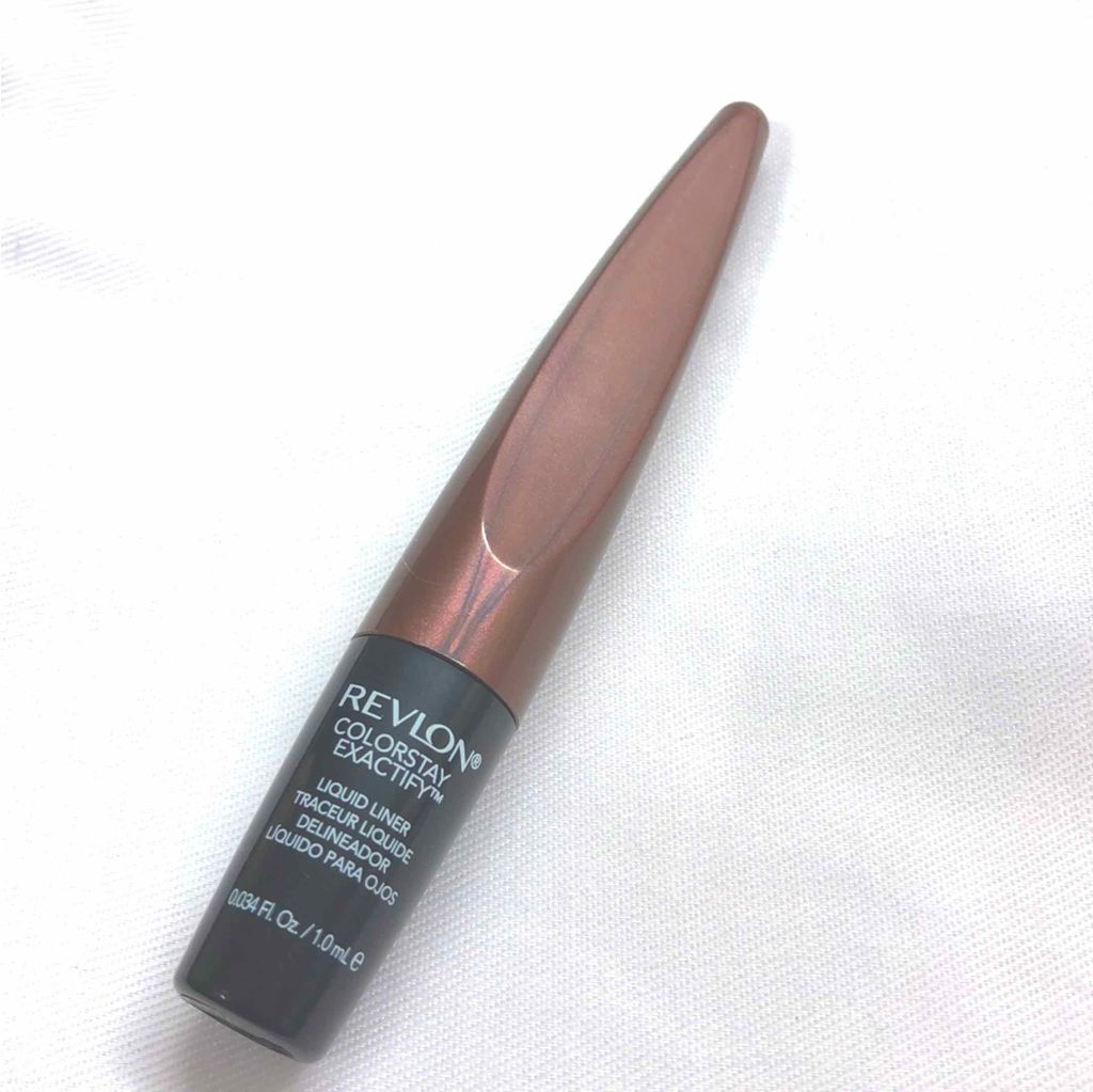 カラーステイ イグザクティファイ リキッドライナー/REVLON/リキッドアイライナーを使ったクチコミ（1枚目）