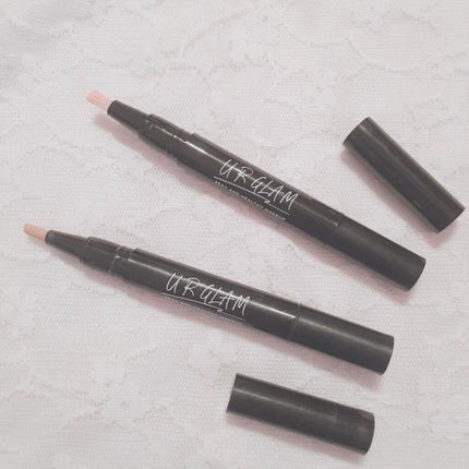 UR GLAM COVER&HIGHLIGHT CONCEALER/U R GLAM/リキッドコンシーラーを使ったクチコミ(4枚目)