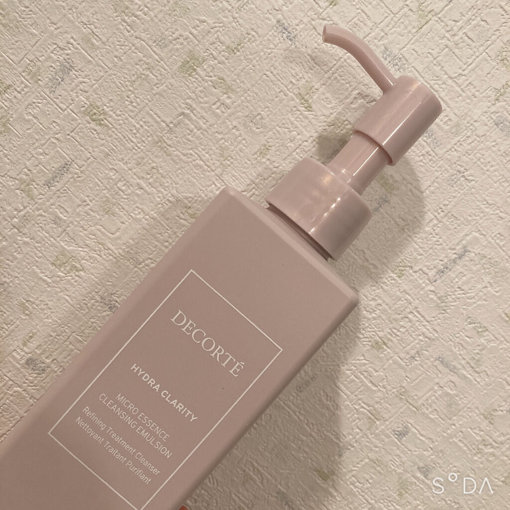 イドラクラリティ マイクロエッセンス クレンジングエマルジョン/DECORTÉ/ミルククレンジングを使ったクチコミ（2枚目）