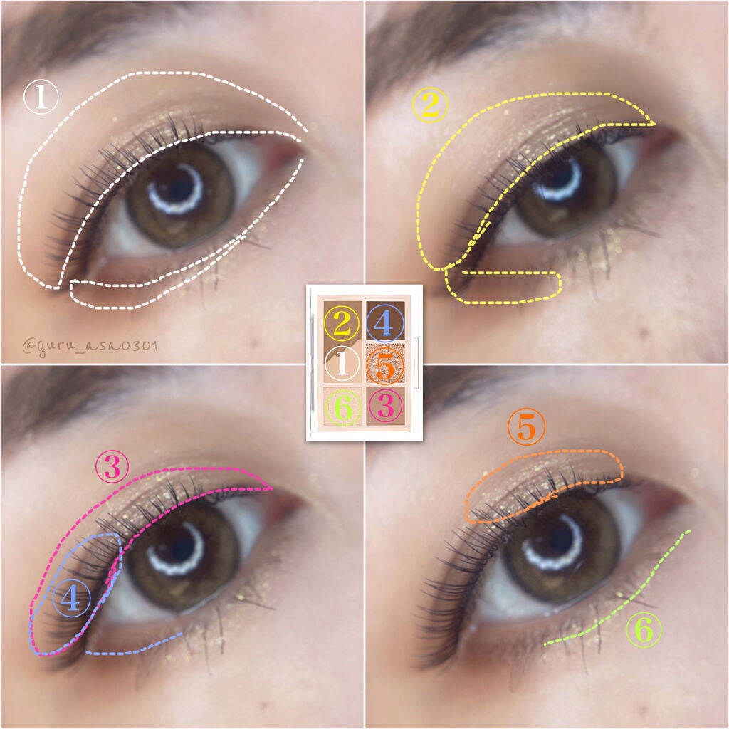 プロ アイパレット ミニ/CLIO/アイシャドウパレットを使ったクチコミ(9枚目)