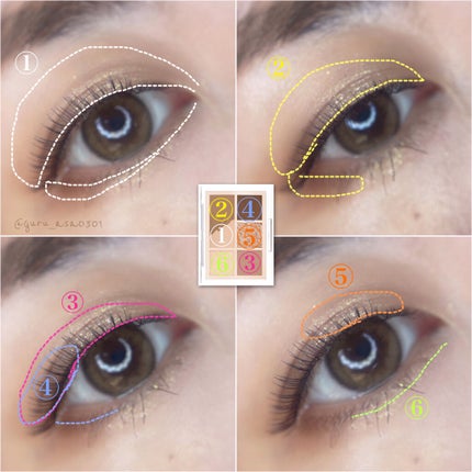 プロ アイパレット ミニ/CLIO/アイシャドウパレットを使ったクチコミ(9枚目)