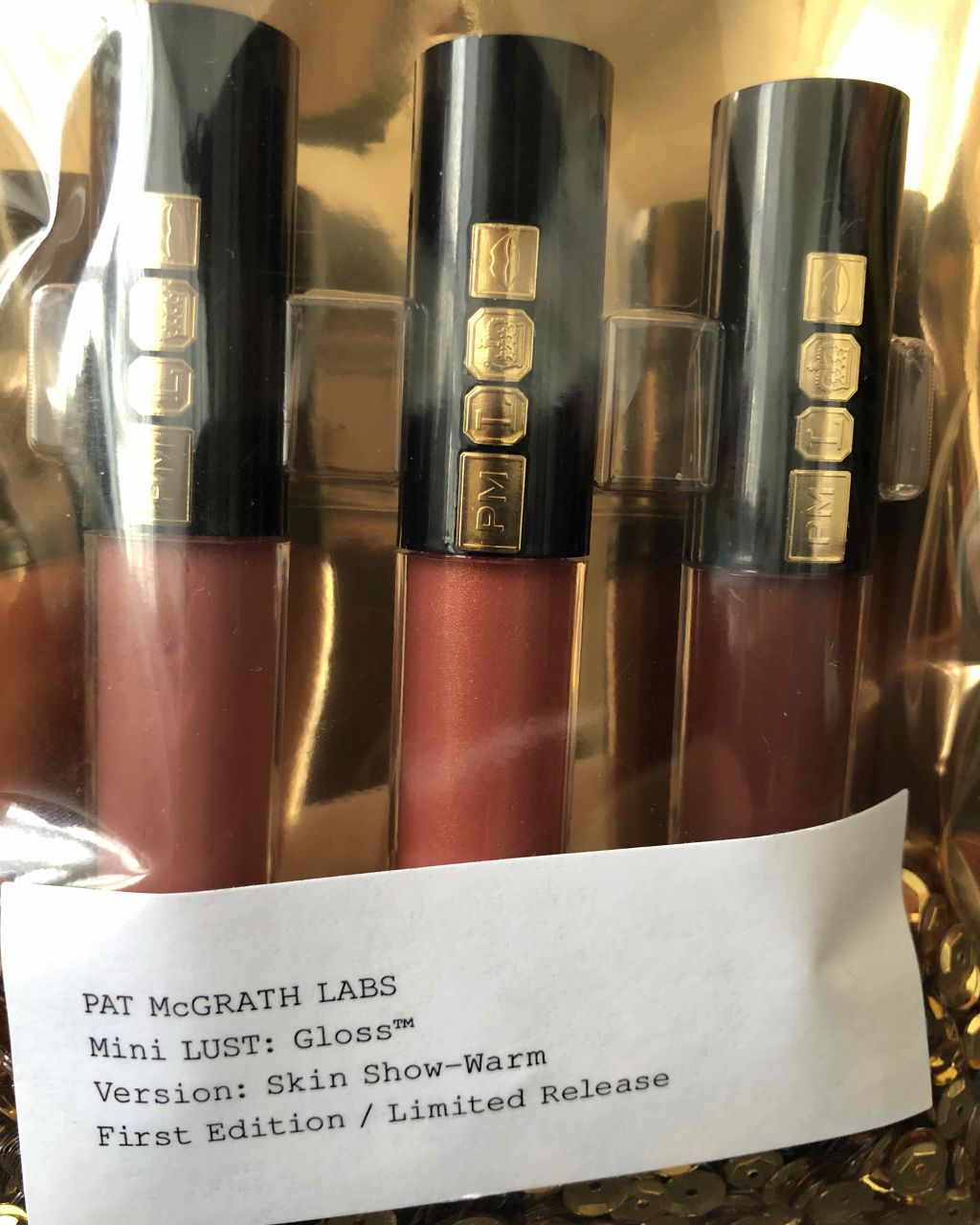 MINI LUST: GLOSS TRIO/PAT McGRATH LABS/リップグロスを使ったクチコミ（2枚目）