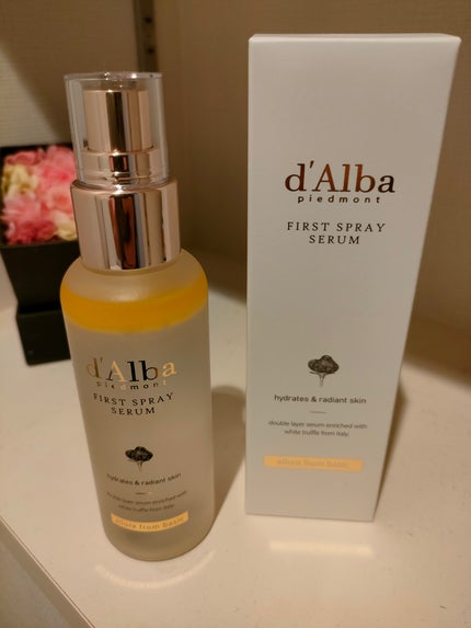 ダルバ ホワイトトリュフファーストスプレーセラム/ダルバ/ミスト状化粧水を使ったクチコミ(1枚目)