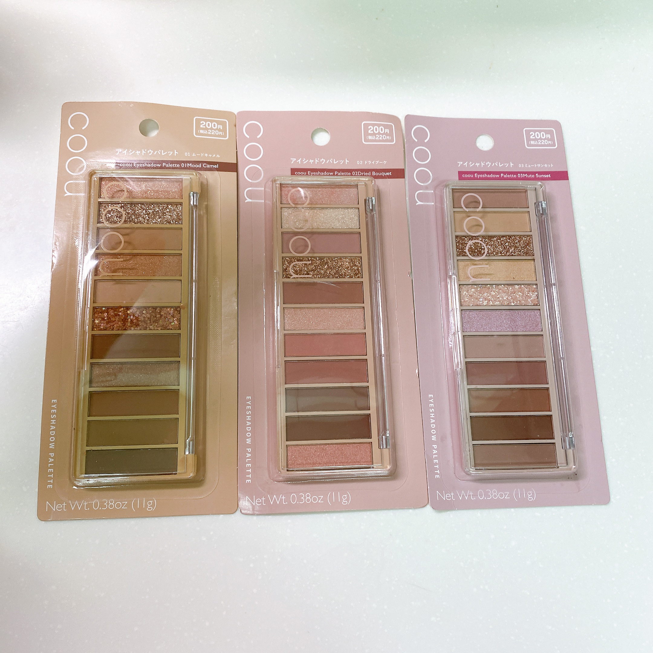 アイシャドウパレット/coou/アイシャドウパレットを使ったクチコミ（3枚目）