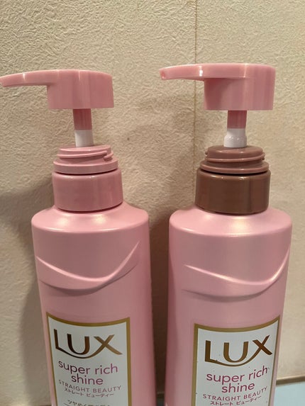 スーパーリッチシャイン ストレートビューティー シャンプー/コンディショナー/LUX/市販シャンプーを使ったクチコミ(1枚目)