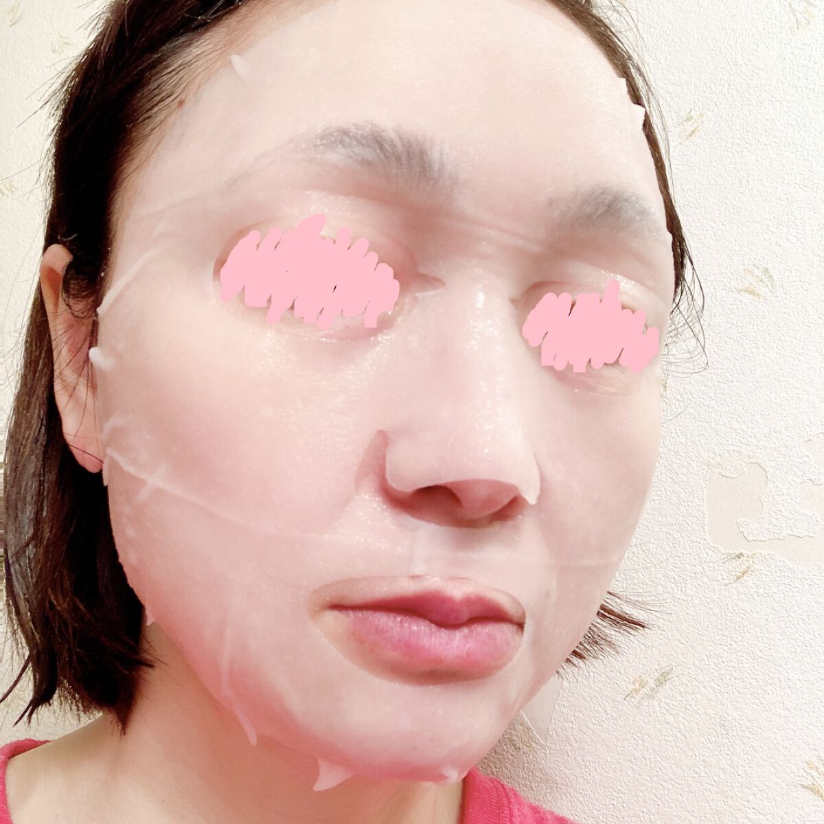 ディープモイスチャー マスク　(ケアクリーム付き)/cerXcer/シートマスク・パックを使ったクチコミ（3枚目）