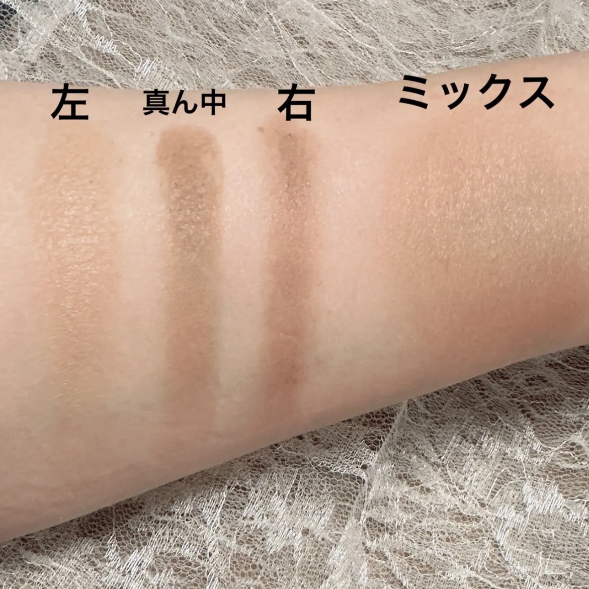 3カラーシェーディングパレット/Kirei&co./シェーディングを使ったクチコミ（3枚目）