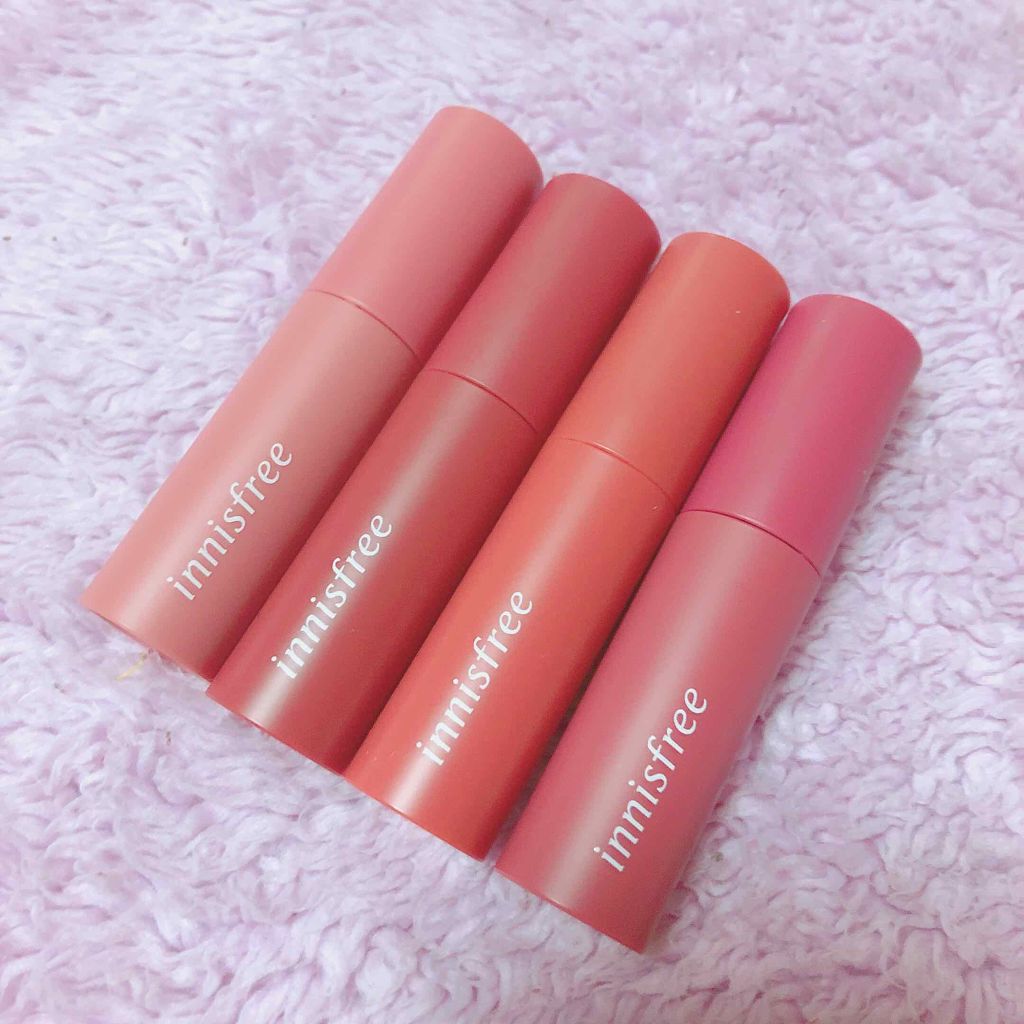 ビビッドコットン インクティント/innisfree/口紅を使ったクチコミ（1枚目）