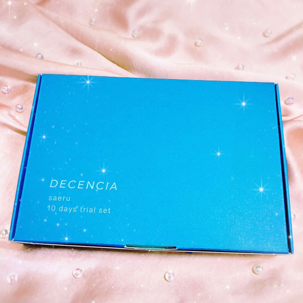 サエル トライアルセット/DECENCIA/トライアルキットを使ったクチコミ（1枚目）