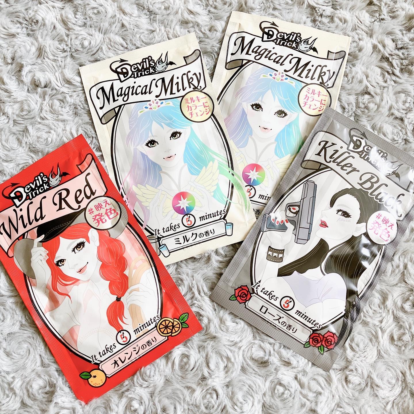 デビルズトリック/クイスクイス/ヘアカラーを使ったクチコミ（1枚目）