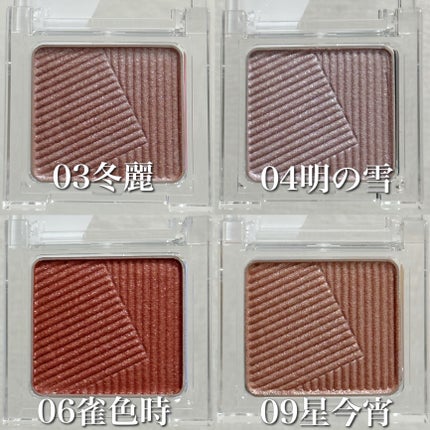 オーラデュウ プリズム イルミネーター ピコ/SHISEIDOザ・メーキャップ/単色アイシャドウを使ったクチコミ(2枚目)