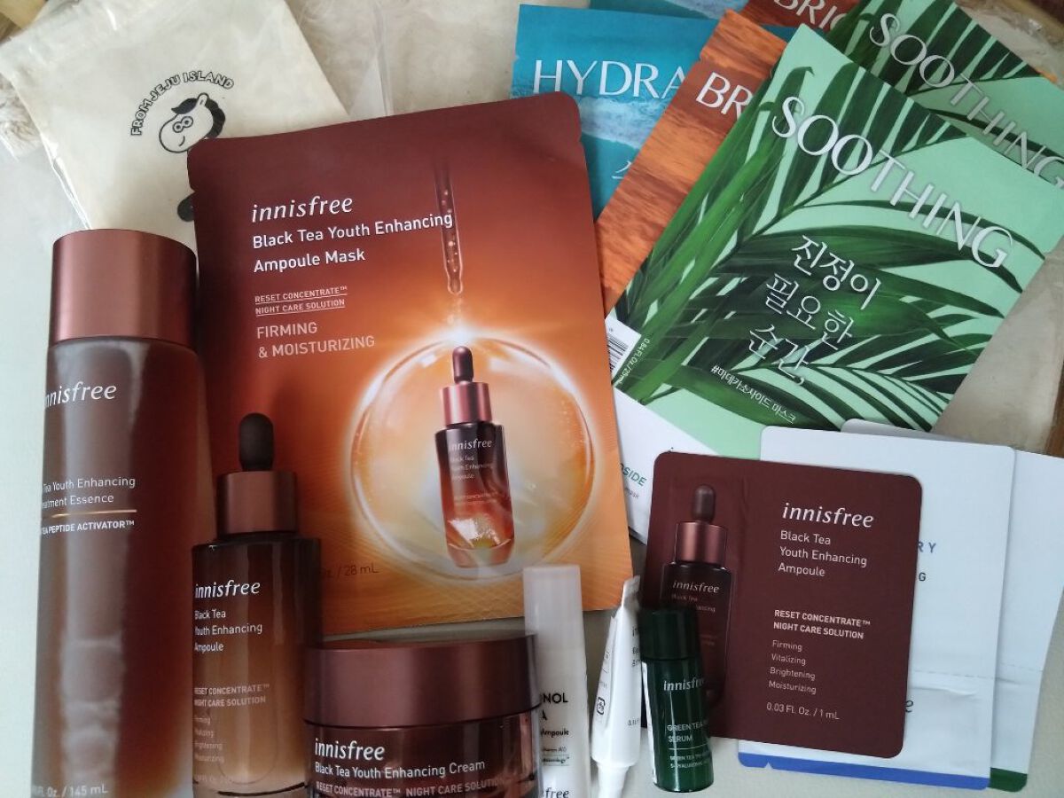 ブラックティー　ユース　トリートメント　エッセンス/innisfree/美容液を使ったクチコミ（1枚目）