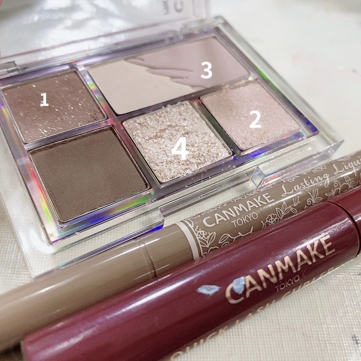 クイックラッシュカーラー/キャンメイク/マスカラ下地を使ったクチコミ（2枚目）