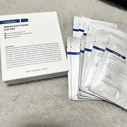 セバムソフトニング131LHAピーリングパッド/Celladix/トナーパッドを使ったクチコミ(1枚目)