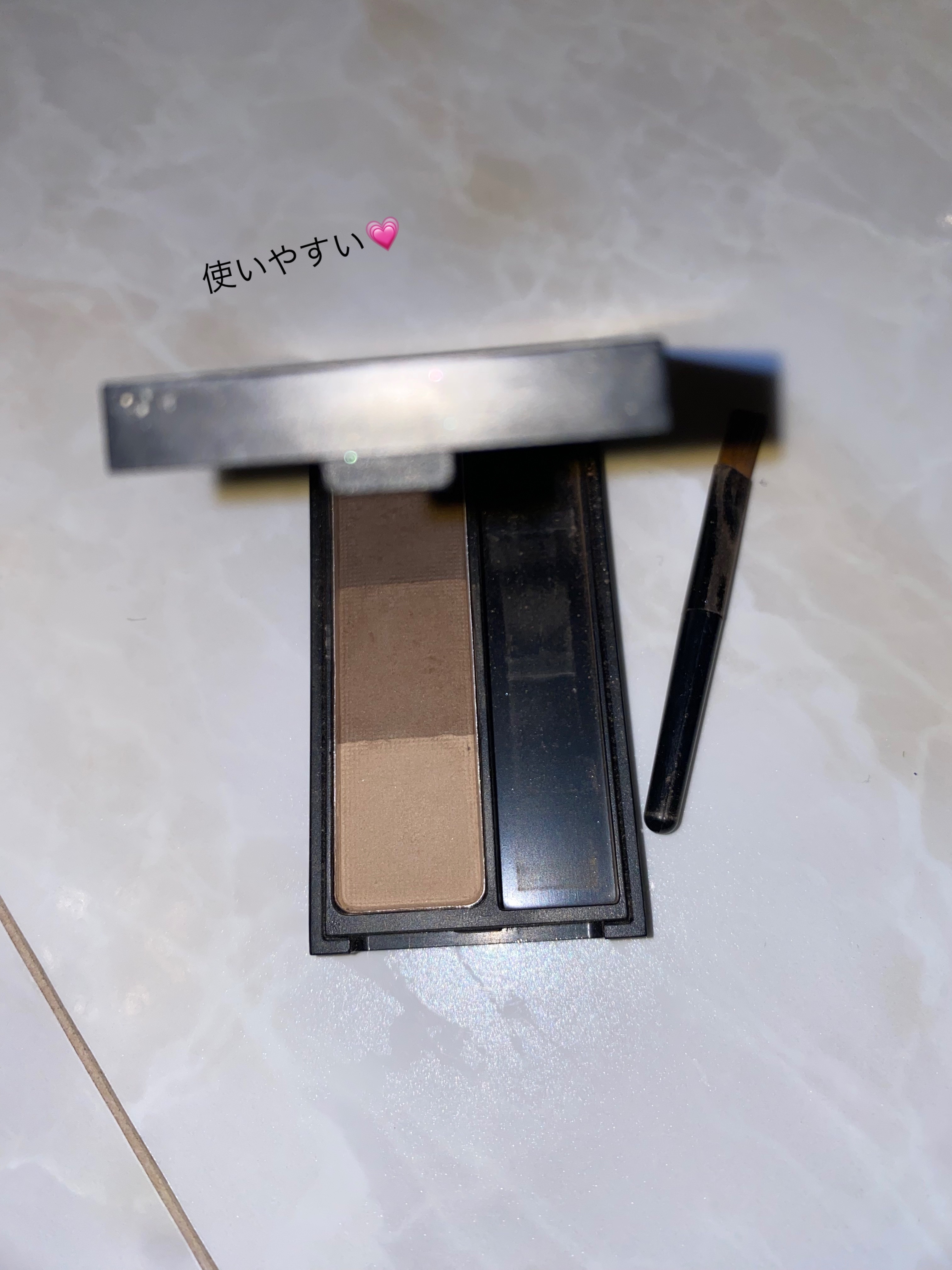 UR GLAM　EYEBROW POWDER/U R GLAM/パウダーアイブロウを使ったクチコミ（1枚目）