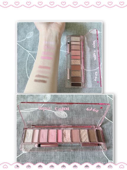 プレイカラー アイシャドウ/ETUDE/アイシャドウパレットを使ったクチコミ(2枚目)