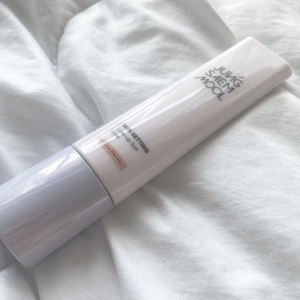 ジョンセンムル スキンセッティングトーンアップ サンベース/JUNG SAEM MOOL/化粧下地を使ったクチコミ（1枚目）