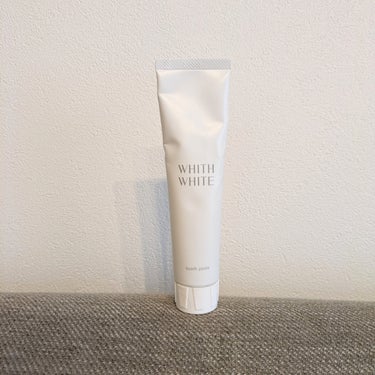 歯磨き粉/WHITH WHITE/歯磨き粉を使ったクチコミ（1枚目）